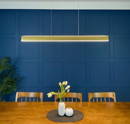 OSRAM LED 주방등    ,주백색  카페  라인 일자 조명 식탁등 주방등 화이트/골드,  라인/일자 조명, 인포조명 오스람 LED사용 업다운